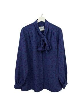 Pendleton Country Sophisticates Vintage Floral Button Down Blouse Size 22